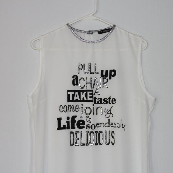 Two Piece Cardigan and Tunic Set Size Large - Picture 7 of 7